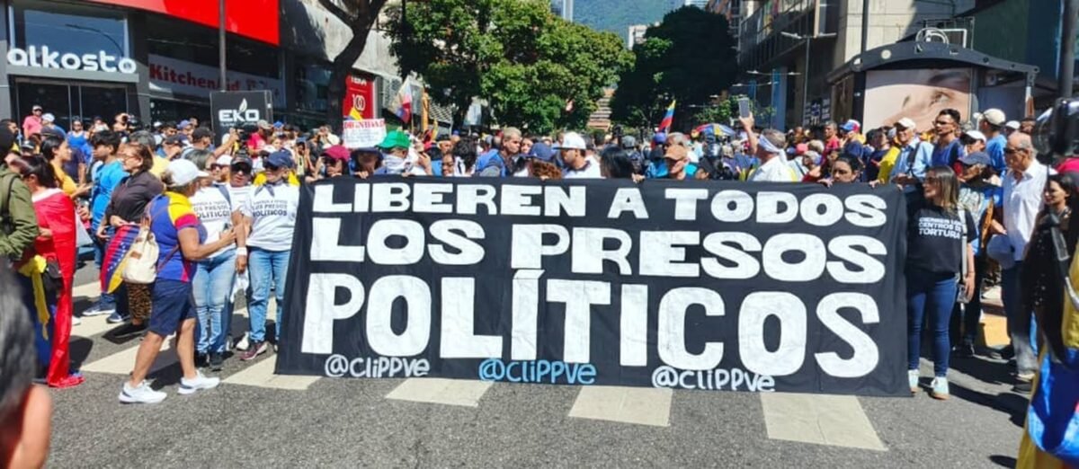 Familiares de los presos políticos se unieron a las manifestaciones para exigir que liberen a sus allegados 