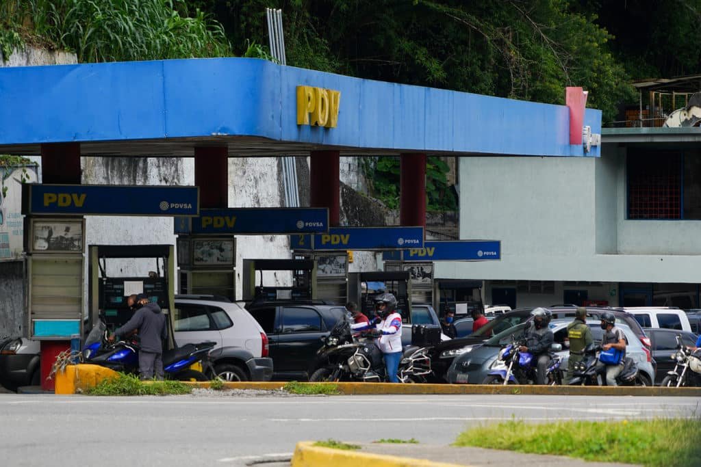 Estación de servicio en El Hatillo