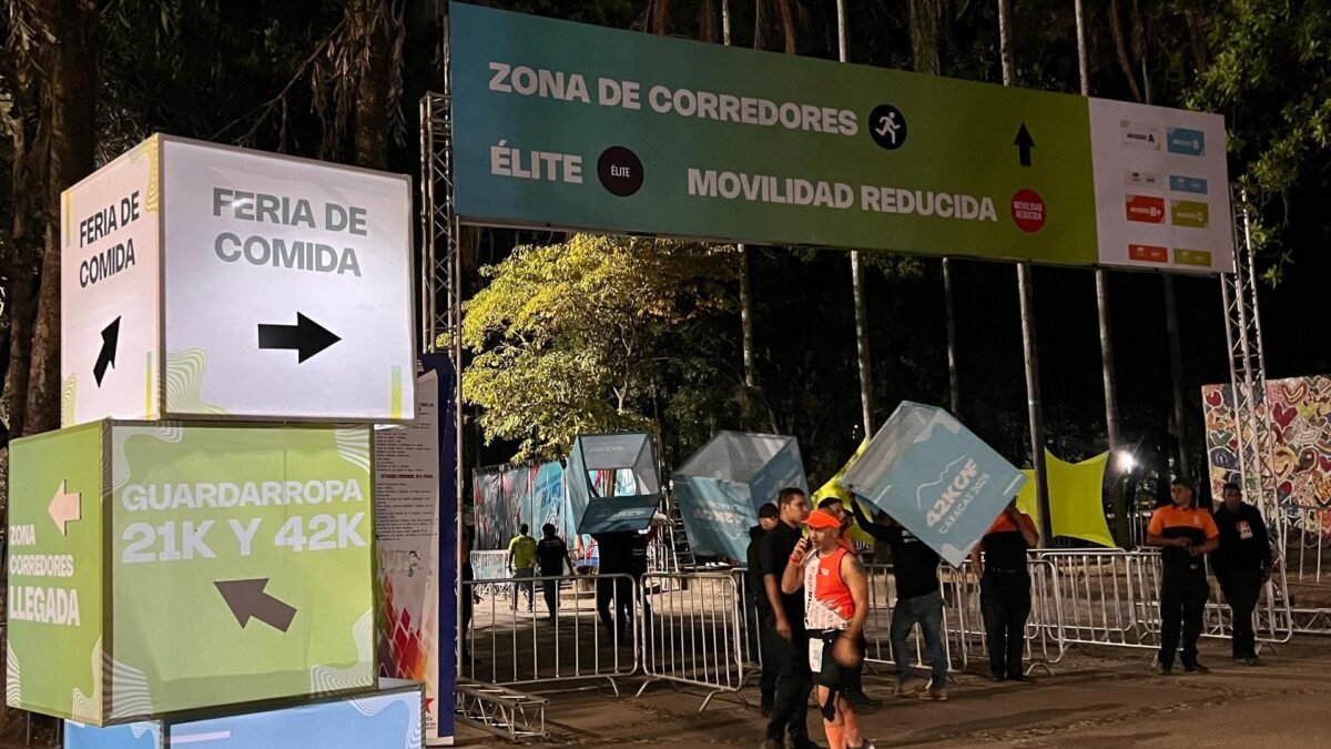 Maratón CAF: Caracas se convirtió en el epicentro para corredores de 17 países