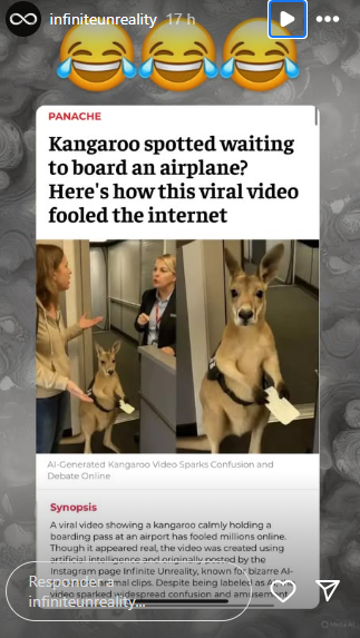 ¿Impidieron que un canguro abordara un avión en Australia?
